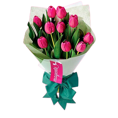 Bouquet de 10 Tulipanes